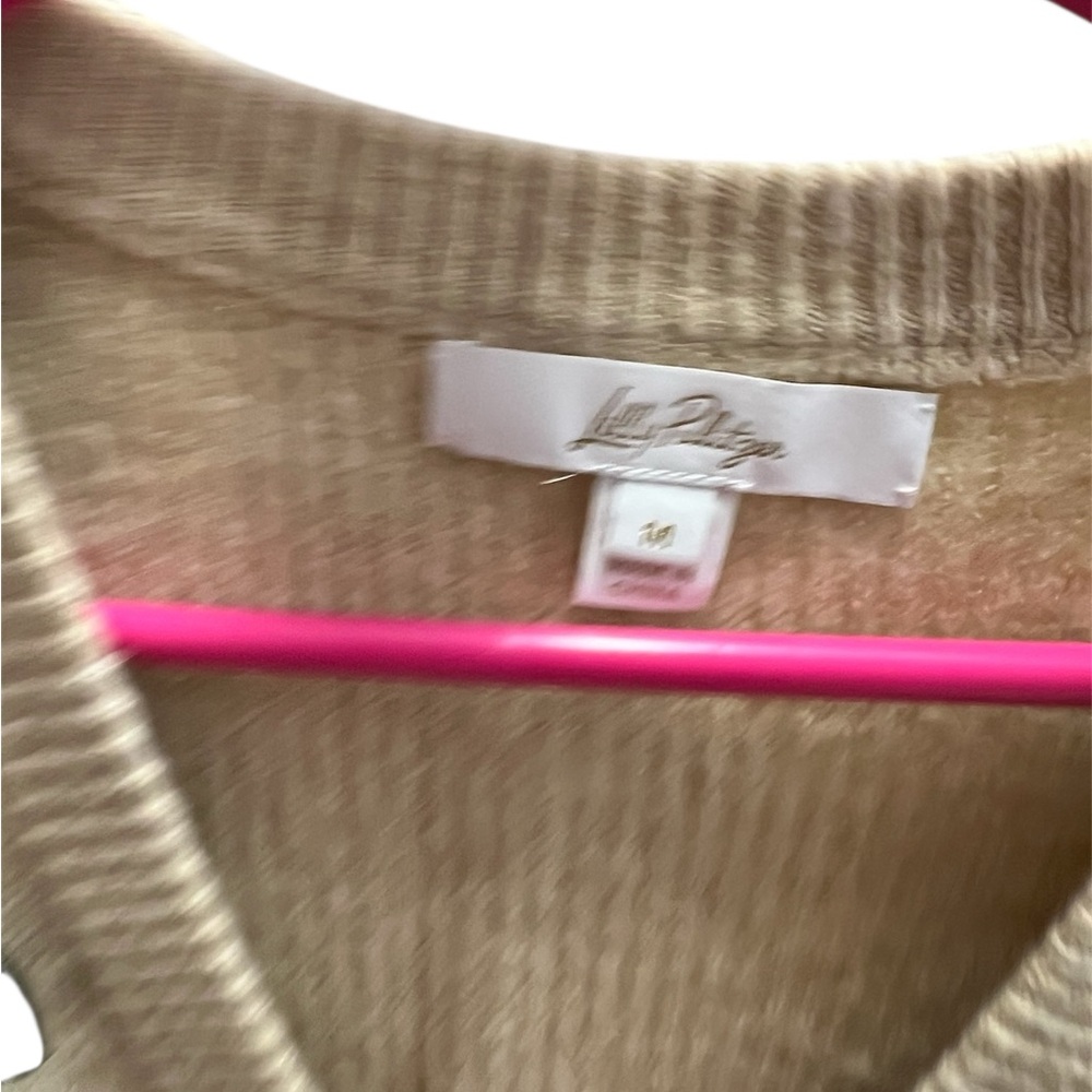 Lilly Pulitzer Zarie Bow Cardigan - size Medium - Picture 7 of 8